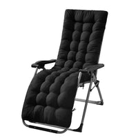 67x22in Chaise Lounger Cushion Recliner Rocking Chair Sofa Mat Deck Chair Cushion - 7DAY'S