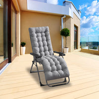 67x22in Chaise Lounger Cushion Recliner Rocking Chair Sofa Mat Deck Chair Cushion - 7DAY'S