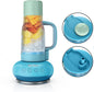 Ninja BlendBOSS | Personal Smoothie Blender and Tumbler | 26oz Travel Tumbler w/Leakproof Lid & Intergrated Chug Spout | AutoIQ Technololgy | 1200 Peak Watt | Cyberspace | DB301CYBRN | (NEW)