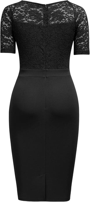 Womens Cocktail Dresses for Wedding Guest Evening Party Church Dress