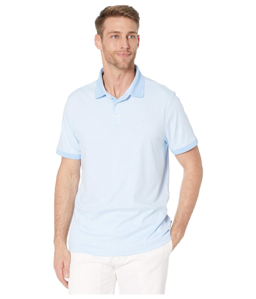 Calvin Klein Men's Jacquard Refined Polo