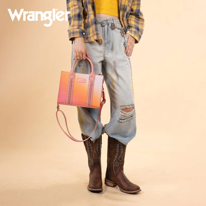 Wrangler Tote Bag for Women Designer Satchel Handbags Top-handle Purses with Strap