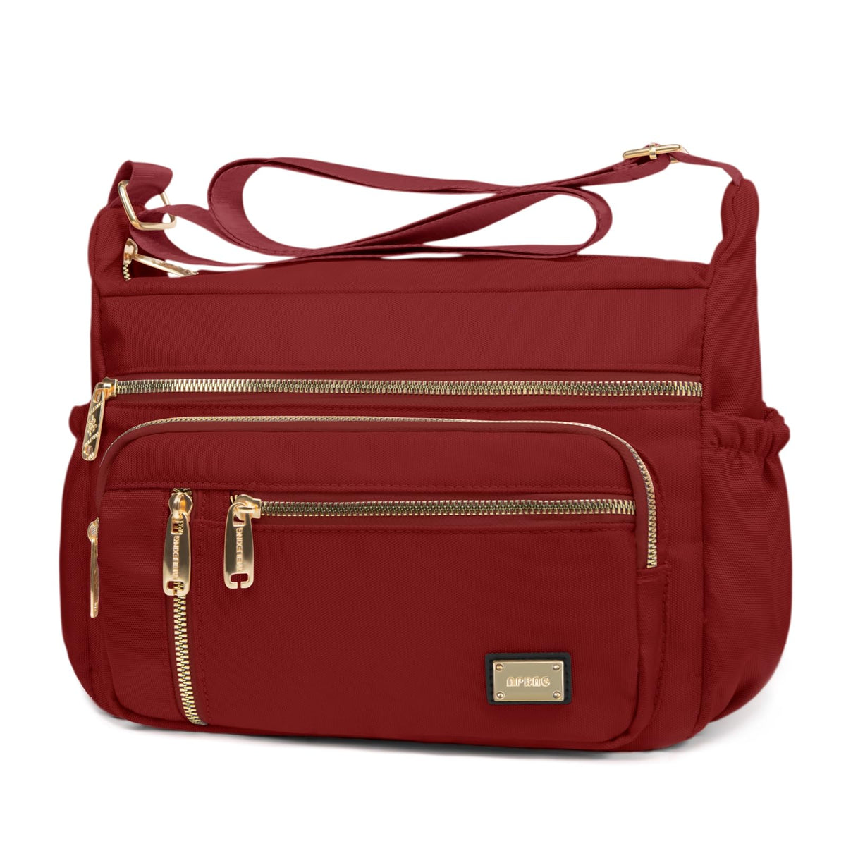 NPBAG Crossbody Bag for Women, Shoulder Purse Handbag Messenger Bag, Trendy Pocketbooks, Waterproof and Multi-Pockets