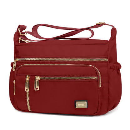 NPBAG Crossbody Bag for Women, Shoulder Purse Handbag Messenger Bag, Trendy Pocketbooks, Waterproof and Multi-Pockets