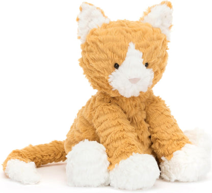 Jellycat Fuddlewuddle Dragon Stuffed Animal, 9 inches - Mythical Plush Toy - Classic Children's Gift