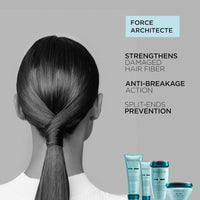 KERASTASE Resistance Ciment Anti-Usure Treatment - Restorative Anti-Breakage Cream, Strengthens Weak, Brittle, Damaged Hair, Softens and Enhances Shine