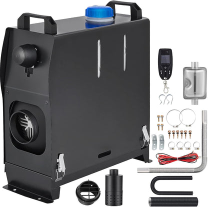 VEVOR 8KW Diesel Heater All in One, Diesel Air Heater with Bluetooth App Control, Portable Parking Heater Automatic Altitude Adjustment Max 18045 ft, Remote Control and LCD, for Vehicles