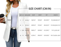 Mina Self Women's 3/4 Sleeve Blazers Ruched 2025 Fall Shawl Collar Open Front Casual Trendy Work Office Jackets Pockets