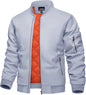 7DAY'S Men's Jacket Casual Windproof Bomber Jackets Full Zip Windbreaker Warm Winter Padded Coats