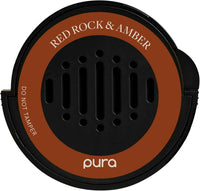 Pura Car Scent Refill - Fragrance for Pura Car Diffuser - Clean & Safe Luxury Diffuser Scent - Long-Lasting Fragrance for 30 Days of Aroma - Teak & Leather
