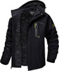 7DAY'S Men's Winter Skiing Jackets Water Resistant Fleece Coats Insulated Thermal Snowboard Jacket Parka Raincoat with Hood