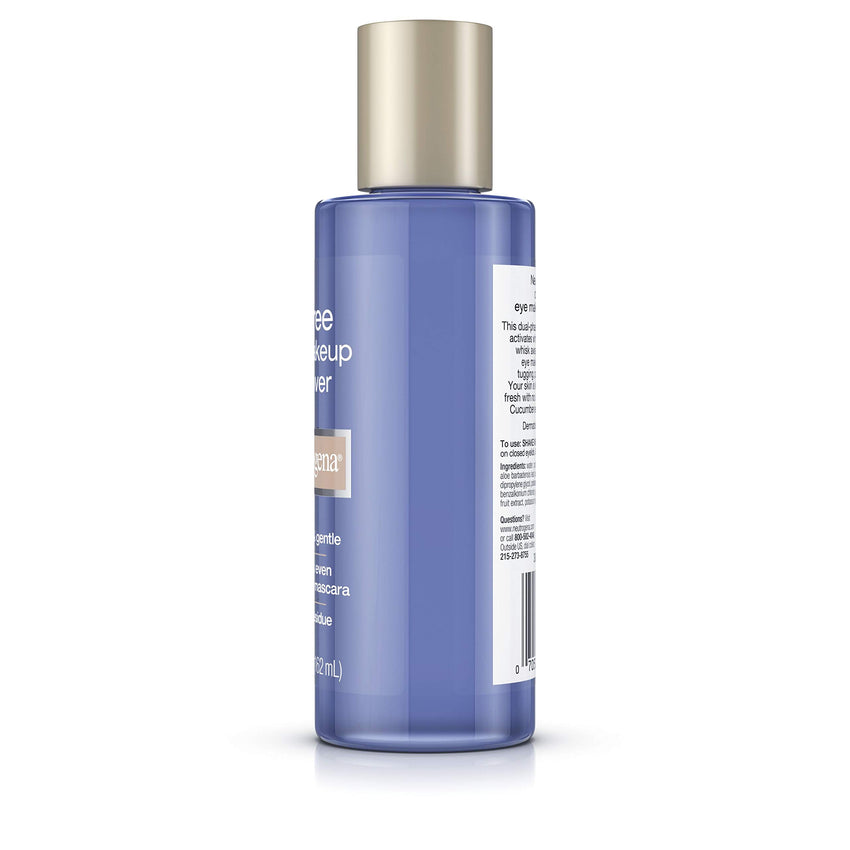 Neutrogena Gentle Oil-Free Eye Makeup Remover & Cleanser for Sensitive Eyes, Non-Greasy Makeup Remover, Waterproof Mascara Remover, Dermatologist & Ophthalmologist Tested, 8 fl. oz