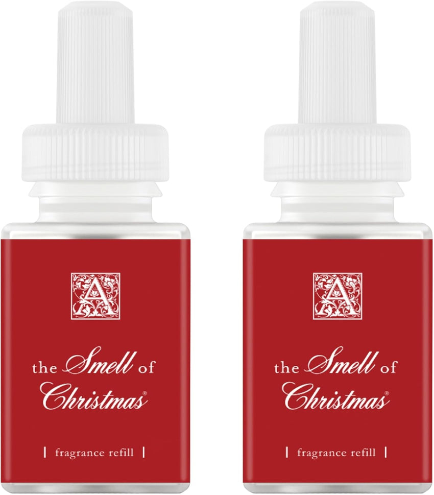 Pura and Aromatique - Fragrance for Smart Home Air Diffusers - Room Freshener - Aromatherapy Scents for Bedrooms & Living Rooms - Odor Eliminator - 2 Pack - The Smell of Christmas