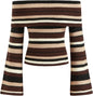 CIDER Off The Shoulder Tops for Women Long Sleeve Going Out Y2K Tops Knit Pullover Fall Outfits Trendy 2025