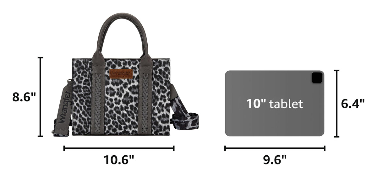 Wrangler Tote Bag for Women Designer Satchel Handbags Top-handle Purses with Strap