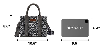 Wrangler Tote Bag for Women Designer Satchel Handbags Top-handle Purses with Strap