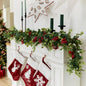 6FT Christmas 144 Branch Tips Cedar Garlands, Anna's Whimsy Artificial Pine Cypress Greenery Garland, Decorations Holiday Indoor Outdoor Christmas Decor Winter Garland