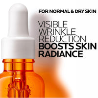 La Roche-Posay Pure 12% Vitamin C Serum For Face With Hyaluronic Acid & Salicylic Acid, Hydrating Face Serum, Boost Radiance & Reduce Wrinkles, 2 Formulas for Normal or Oily Skin Control