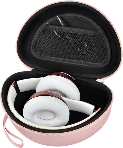Headphone Case Compatible with Beats Solo 4/ Studio Pro x Kim Kardashian/ Solo3/ Studio3/ Solo2/ Solo Pro Bluetooth On-Ear Headphones Headset - Blue