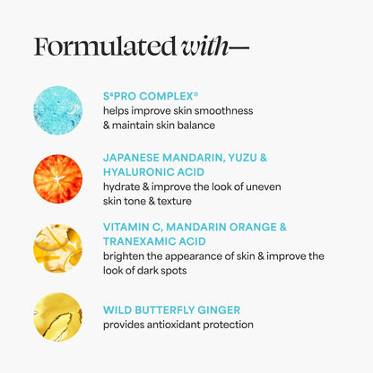 TULA Skin Care Bright Start Vitamin C Antioxidant Brightening Moisturizer - Lightweight Gel Cream, Brightens, Hydrates & provides Antioxidant Protection, 1.7 oz.