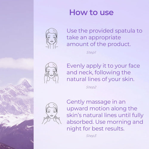 CHANDO HIMALAYA Repair Face Cream (55g/1.94oz) - Facial Essence Moisturizers with Peptides & Hyaluronic Acid & Ceramides for Renew Resurfacing, Visibly Hydrates & Plumps Skin