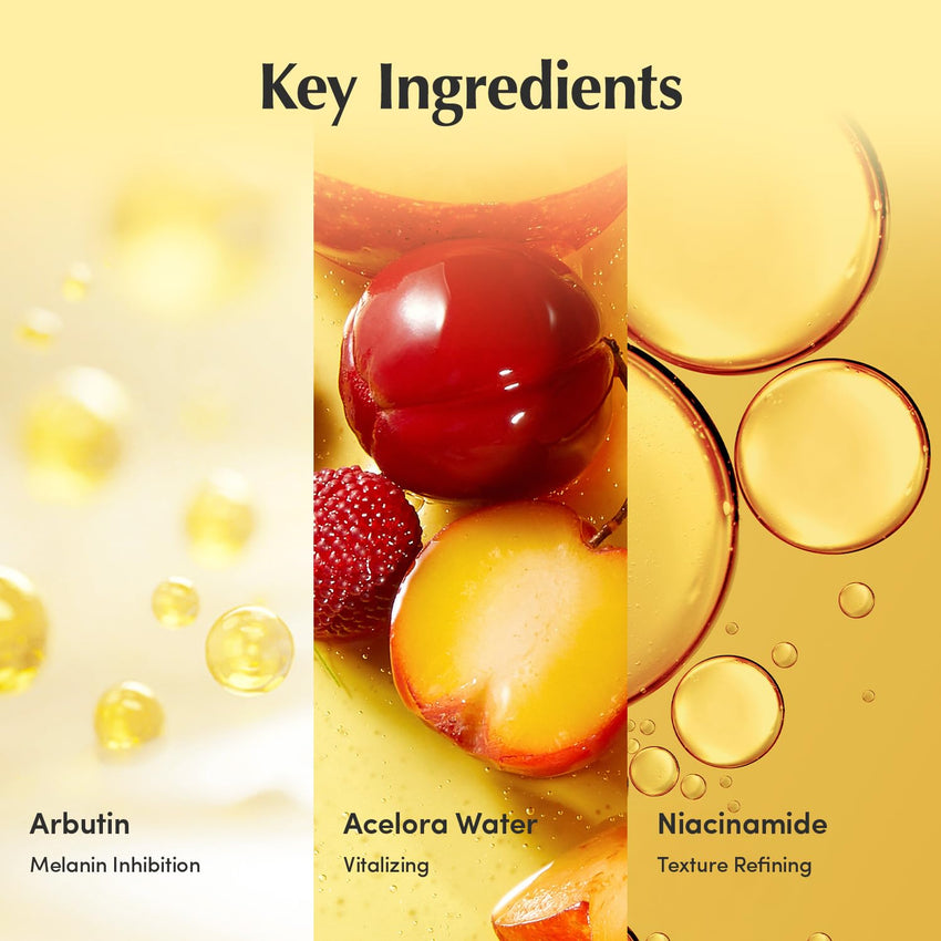 EQQUALBERRY Vitamin Illuminating Serum – Brightening Vitamin C Serum with Niacinamide | Strengthens skin barrier | Hydrates using Ceramide and Hyaluronic Acid, 1.01oz / 30ml