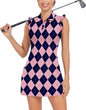 LargePink&blue Argyle