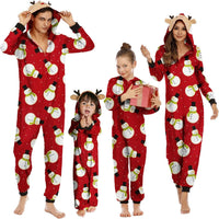 Adisputent Christmas Pajamas for Family Matching Cute Long Sleeve Couples Soft Sleepwear One Piece Funny Christmas Pjs Sets