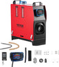 VEVOR 8KW Diesel Heater All in One, Diesel Air Heater with Bluetooth App Control, Portable Parking Heater Automatic Altitude Adjustment Max 18045 ft, Remote Control and LCD, for Vehicles