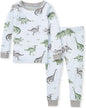 Burt's Bees Baby Girls' Pajamas, 2-Piece Long Sleeve Tee and Pants Organic Cotton PJ Set
