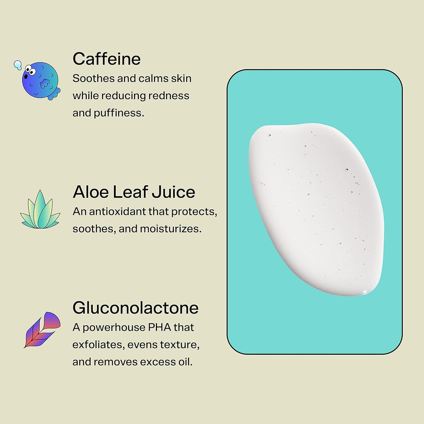 Bubble Skincare Slam Dunk Face Moisturizer for Dry Skin (50ml) + Fresh Start Exfoliating Gel Cleanser (50 ml)