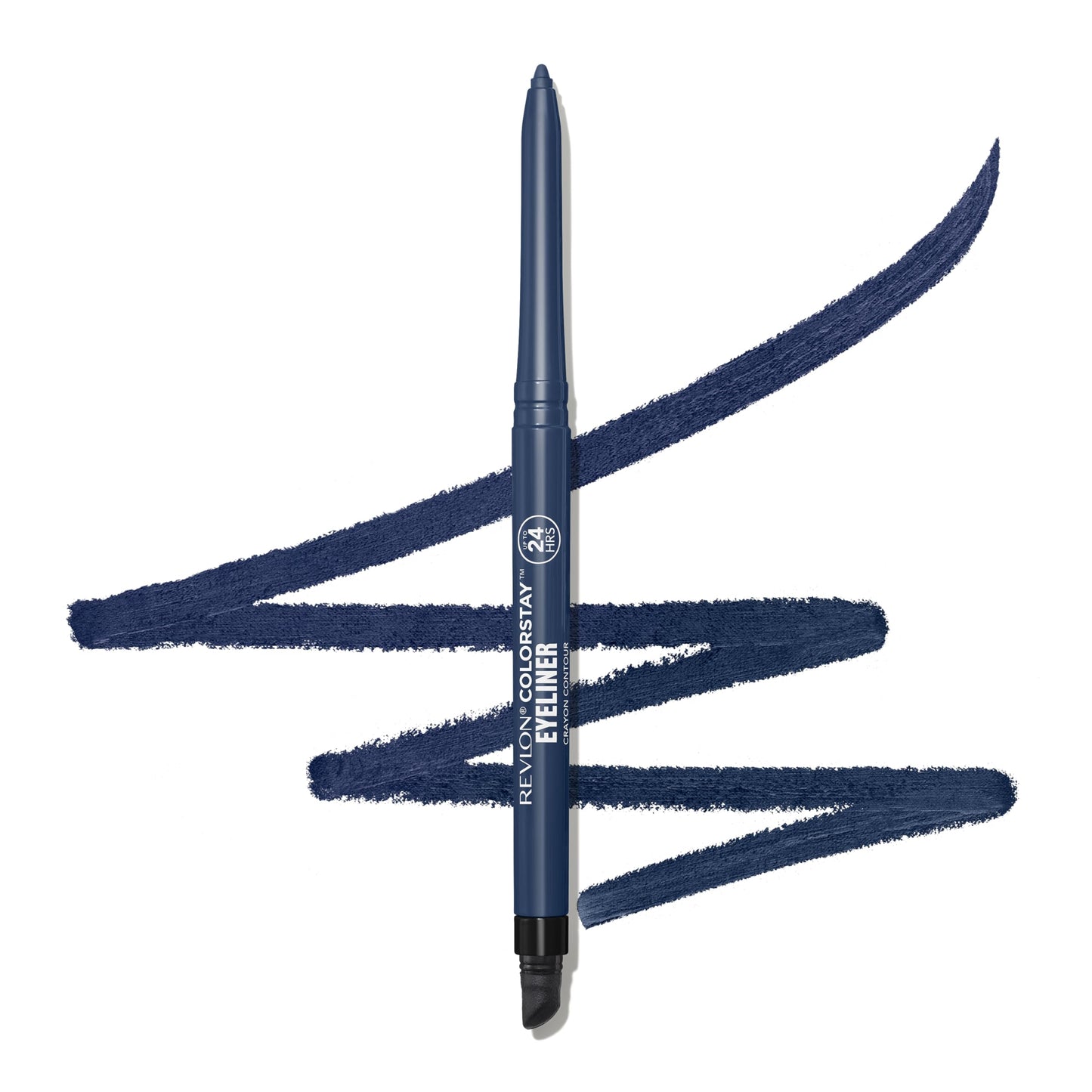 Revlon ColorStay Pencil Waterproof Eyeliner, Smudge-Proof, Eye Makeup with Built-In Sharpener, 202 Black Brown, 0.01 oz