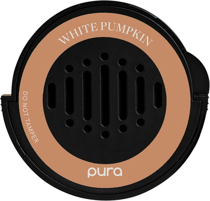 Pura Car Scent Refill - Fragrance for Pura Car Diffuser - Clean & Safe Luxury Diffuser Scent - Long-Lasting Fragrance for 30 Days of Aroma - Teak & Leather