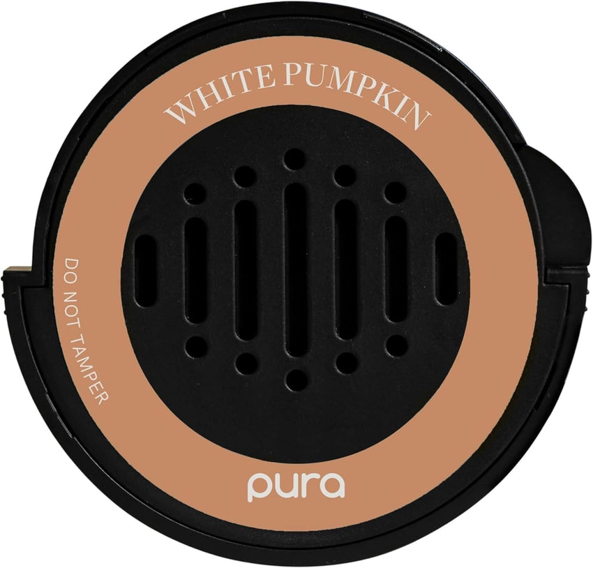 Pura Car Scent Refill - Fragrance for Pura Car Diffuser - Clean & Safe Luxury Diffuser Scent - Long-Lasting Fragrance for 30 Days of Aroma - Teak & Leather
