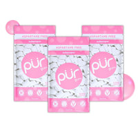 PUR Gum | Aspartame Free Chewing Gum | 100% Xylitol | Natural Spearmint Flavored Gum, 55 Pieces (Pack of 3)