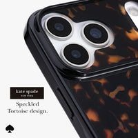 kate spade new york iPhone 17 Pro Max Case - Compatible with MagSafe - Designer Phone Case - Tortoise
