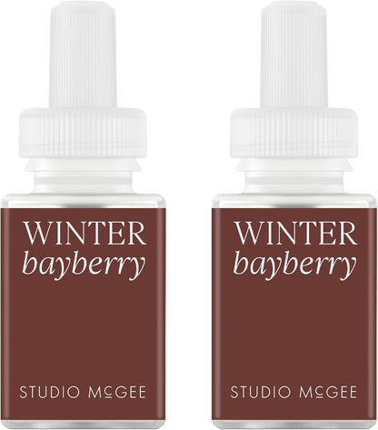 Pura x Studio McGee Home Scent Refill - Smart Air Diffuser - Up to 120-Hours of Luxury Fragrance per Refill - Home Essential - Clean & Safe Diffuser Fragrance - 2 Pack, Santal Vanilla