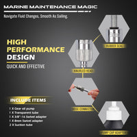 SEDY Lubricant Fluid Transfer Pump,Transmission Fluid Pump,Gear Oil Pump for Gallon Bottles & Wide Mouth Quart Bottles,Differential Fluid Pump,Hand Transfer Gear Oil,Transmission & Differential Fluid