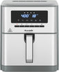 Air Fryer 10 Quart, Large Air Fryer for Families, 6 Cooking Functions AirFryer, 400°F Temp Controls in 5° Increments, Ceramic Coated Nonstick Basket and Crisper Plate, Dishwasher-Safe, 1700W, Grey
