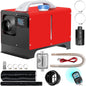 VEVOR 8KW Diesel Heater, Diesel Heater All in One with Automatic Altitude Adjustment, Max 18045 ft, Bluetooth App Control, Remote Control and LCD, Portable Diesel Air Heater for Vehicles and Outdoors