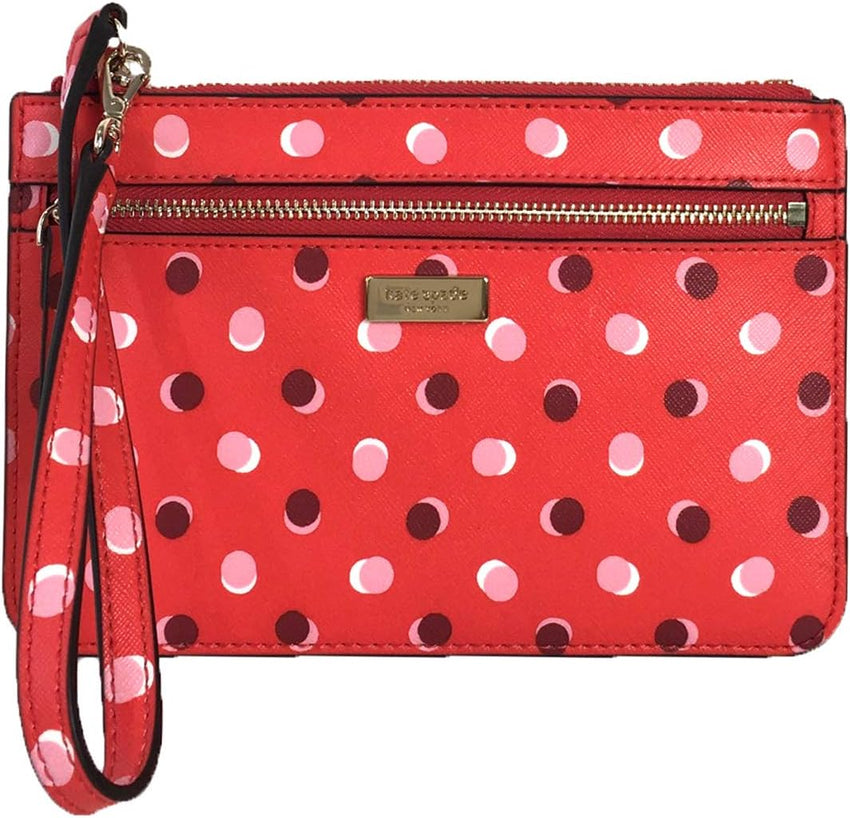 Kate Spade Shore Street Fiesta Dot Tinie Wristlet, Digital Red Multi