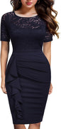 Womens Cocktail Dresses for Wedding Guest Evening Party Church Dress