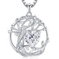 Luxury Moissanite Heart Necklace for Women – 925 Sterling Silver Heart Pendant, Sparkling Jewelry Gift for Wife, Girlfriend, Mom & Daughter