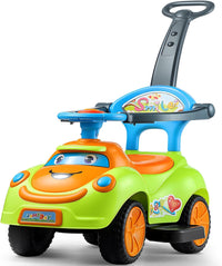 VEVOR Ride On Push Car for Toddlers, Ages 19+ Months, Ride Racer, Sit to Stand Toddler Ride On Toy, Kids Ride On Car with Music Steering, Horn & Under Seat Storage, Ride On Toy for Boys Girls