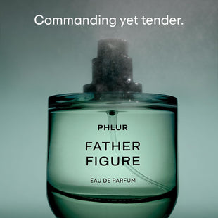 PHLUR Father Figure Eau de Parfum - Full Size Perfume Fragrance - Green Fresh Fig Perfume with Iris, Jasmine, Patchouli, Sandalwood & Vanilla (50mL)
