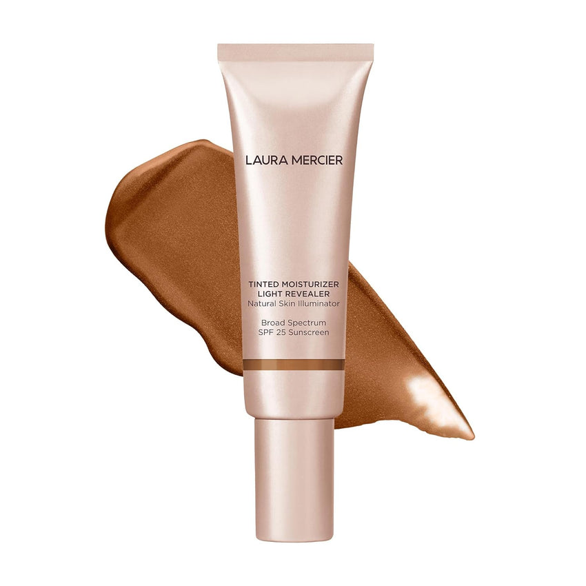 Laura Mercier Tinted Moisturizer Light Revealer Natural Skin Illuminator with SPF 25: All Day Hydration, Ultra-Sheer Coverage, Luminous & Radiant Finish, Skin Tint