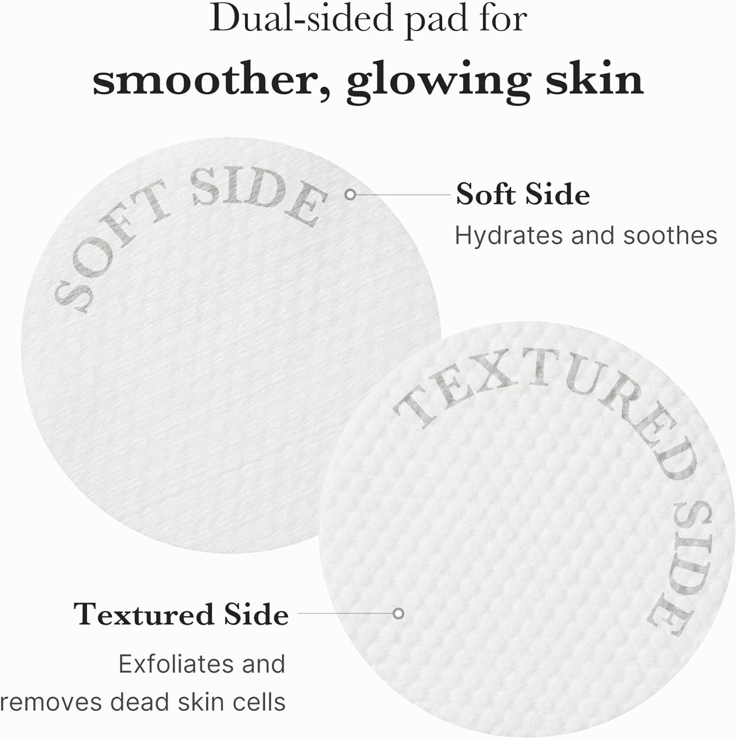 medicube Toner Pads Zero Pore Pad 2.0 | Dual-Textured Facial Pad for Exfoliation and Pore Care with 4.5% AHA Lactic Acid, 0.45% BHA Salicylic Acid | Ideal for All, Korean Skin Care, 70 Pads (1 Pack)