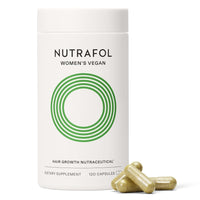 Nutrafol Women's Hair Growth Supplements, For Women 18-44 Years Old, Clinically Tested for Visibly Thicker, Stronger Hair, 100% Vegan Ingredients, Dermatologist Recommended - 1 Month Supply