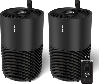 PuroAir 400 HEPA Air Purifier for Home Large Rooms - Covers 2,000 Sq Ft - Filters Up To 99.9% of Pollutants, Smoke, Pollen, Dust, and VOCs - Quiet HEPA Air Filter - Air Purifiers for Bedroom