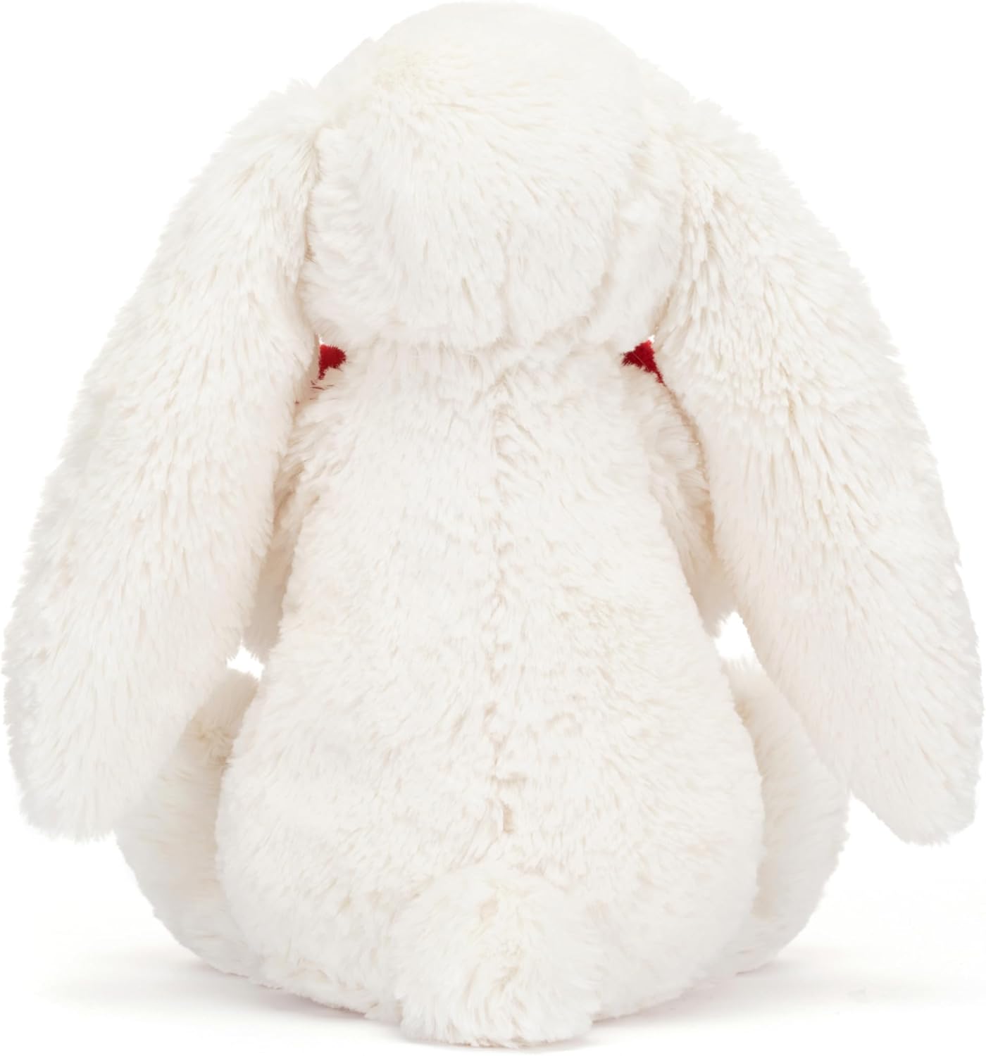 Jellycat Bashful Red Love Heart Bunny Stuffed Animal Plush Toy, Medium 12 inches